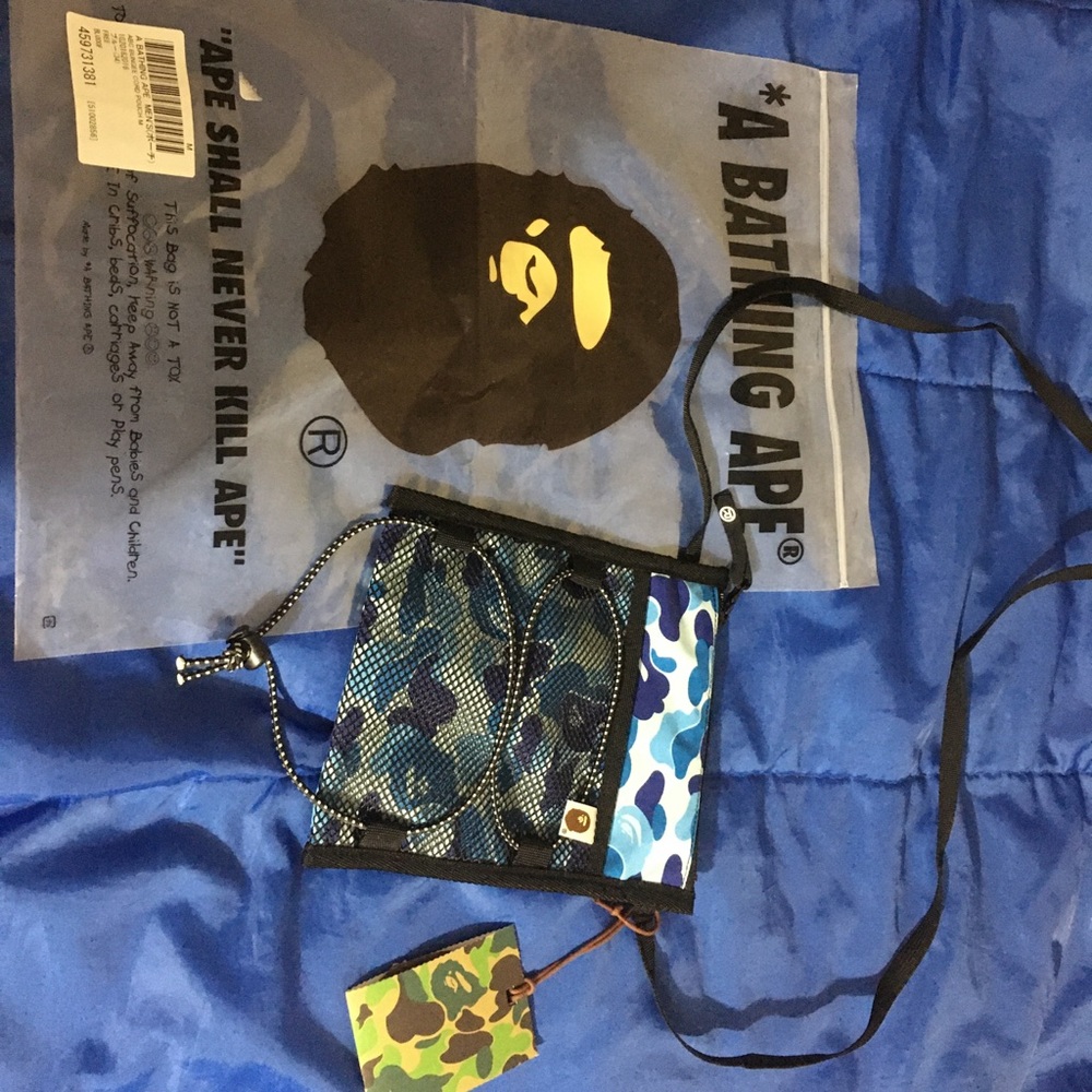 Bape ABC camo bag